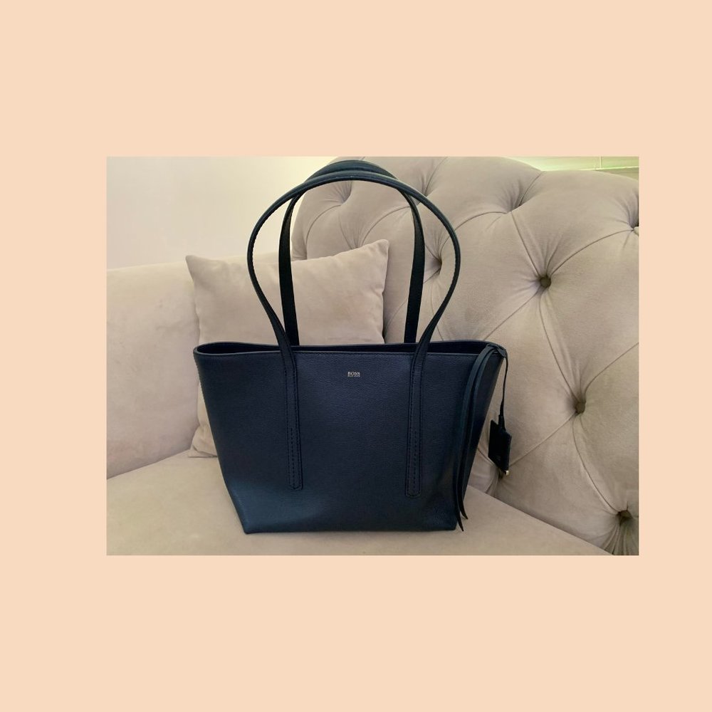 BRAND NEW Hugo Boss Dark Blue Purse